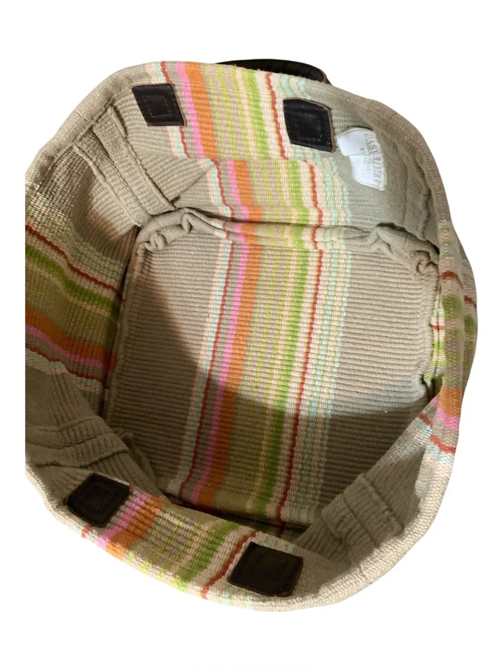 Garnet Hill Dash & Albert Woven Storage Basket